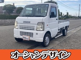 スズキ キャリイ 660 KCエアコン・パワステ 3方開 4WD 車検2年　5MT　エアコン　パワステ