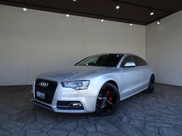 アウディ A5スポーツバック 2.0 TFSI クワトロ Sラインパッケージ 4WD 禁煙車 記録簿 本革 ナビ地デジ Bluetooth