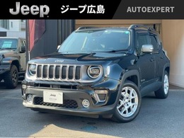 ジープ レネゲード リミテッド ワンオーナー　純正ナビ　レザーシート