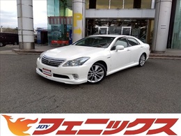 トヨタ クラウンハイブリッド 3.5 Lパッケージ 後期型モデリスタエアロメーカーナビ