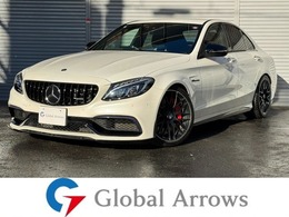 メルセデスAMG Cクラス C63 S KW HAS車高調　黒革　ブルメスタサウンド