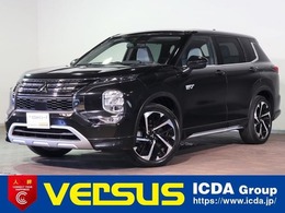 三菱 アウトランダー PHEV 2.4 P 4WD 9型ナビTV　全方位M　BSM　衝突軽減B　禁煙