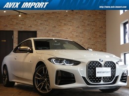 BMW 4シリーズクーペ M440i xドライブ 4WD 新車保証 1オナ禁煙 カーブドDSP 黒革 h/k