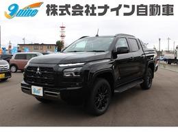 三菱 トライトン 2.4 GSR ディーゼルターボ 4WD 登録済未使用車　純正ディスプレイナビ