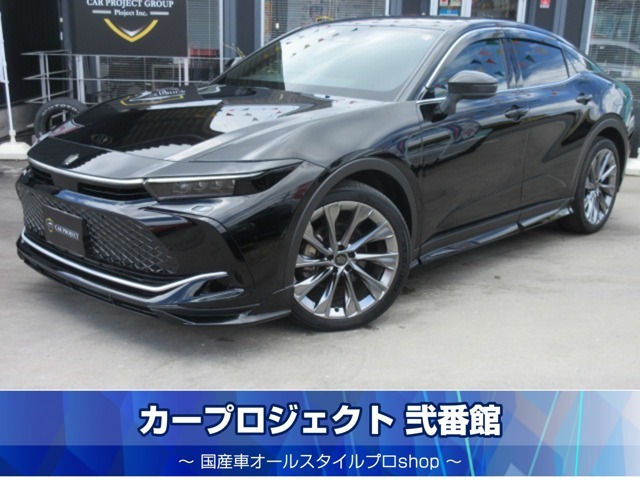 令和5年式　トヨタ　クラウンクロスオーバーGアドバンスドレザーPKGが入庫しました♪実走行1.1万キロ台♪　純正12.3型DA　全周囲カメラ　TV　本革シート　シートヒーター　エアシートなど装備です♪