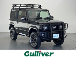 スズキ ジムニー 660 XC 4WD LEDフォグ グリルガード 革シートカバー