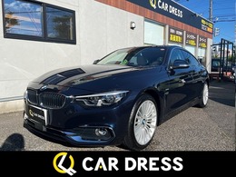 BMW 4シリーズグランクーペ 420i ラグジュアリー ワンオーナー・白レザー・ナビ・BT接続・B
