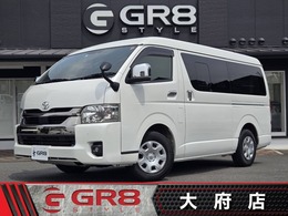 トヨタ ハイエースバン 2.7 スーパーGL ダークプライムII ワイド ミドルルーフ ロングボディ 2人乗り 7インチナビ セーフティセンス