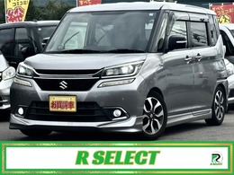 スズキ ソリオ 1.2 バンディット ハイブリッド MV デュアルカメラブレーキサポート装着車 ユーザー買取車 社外ナビ TV Bカメラ BT 左