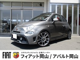 アバルト 595C ツーリズモ 認定中古車　レッドレザー　ソフトトップ