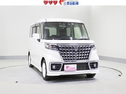 スズキ スペーシア 660 カスタム ハイブリッド GS 4WD レンタアップ 衝突軽減サポート 社外ナビ