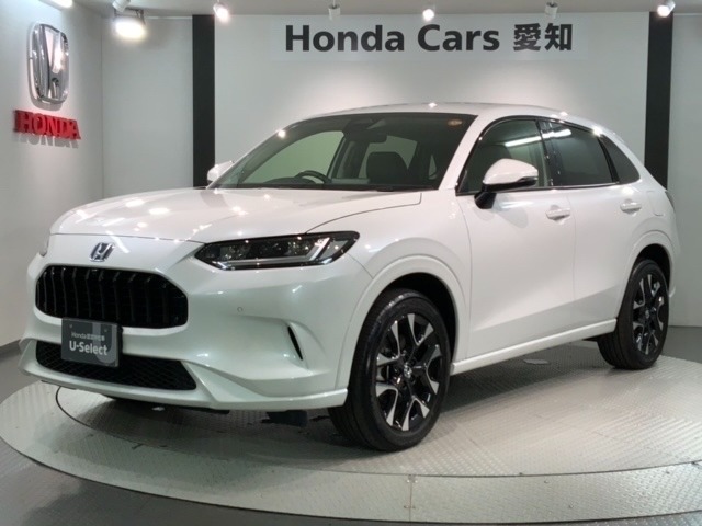 全国納車可 第三者機関証明書付 H SENSING 革シ-ト 新車保証 試乗車 純正ナビ TV Rカメラ マルチビュ- BTオ-ディオ ETC LEDライト VSA装備のZR-V e:HEV Z入庫！