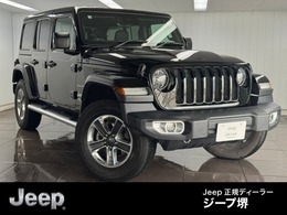 ジープ ラングラー アンリミテッド サハラ 2.0L 4WD ワンオーナー　レザーシート　シートヒータ
