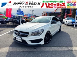 メルセデスAMG CLAクラス CLA45 AMG 4マチック 純正フルセグナビ　本革専用レカロシート