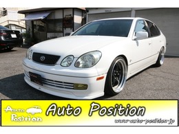 トヨタ アリスト 3.0 S300ベルテックスエディション 車高調・19インチアルミ・後期
