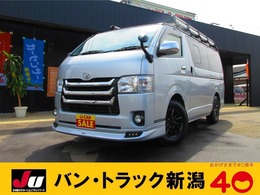 トヨタ ハイエースバン 3.0 DX ロング GLパッケージ ディーゼルターボ 4WD 純正ナビ/フルセグ/Bカメ/ETC/アルミ/関東