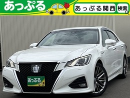 トヨタ クラウンアスリート ハイブリッド 2.5 G 純正ナビ　パワーシート　サンルーフ