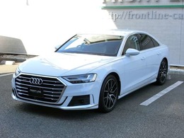 アウディ A8 55 TFSI クワトロ 4WD 茶革 SPバンパー コンフォートP 後期OP20AW