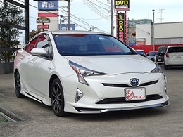 トヨタ プリウス 1.8 A ツーリングセレクション モデリスタエアロ　9型SDナビDSZT-YC4T　セ