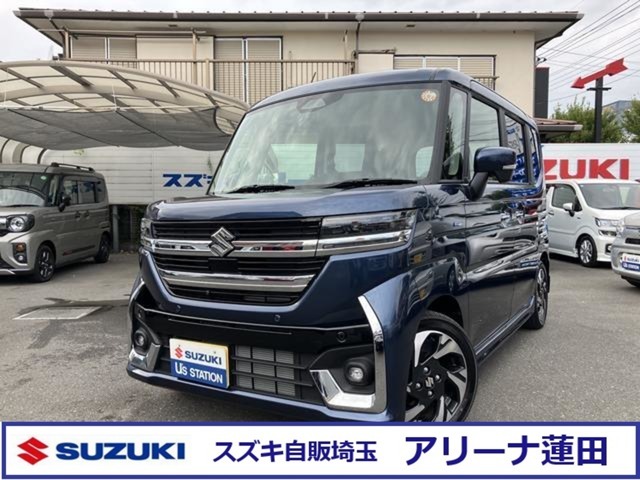 全方位モニターナビ＋スズキコネクト対応通信機搭載◎ 両側パワースライドドア/ステアリングヒーター/電動パーキングブレーキ搭載