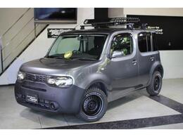 日産 キューブ 1.5 15X Mセレクション ホイール塗装・マッドタイヤ・新品アゲサス