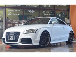アウディ TT RSクーペ 2.5 4WD パドルシフトリアスポイラー純正ナビBモニ