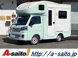 ダイハツ ハイゼットトラック JPスターHAPPY1プレミアム/新車/4WD オートサイトエディション/霧ヶ峰100V家庭