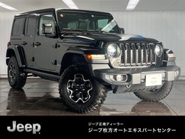 ジープ ラングラー アンリミテッド ルビコン 4xe 4WD ワンオーナー　レザーシート　シートヒータ