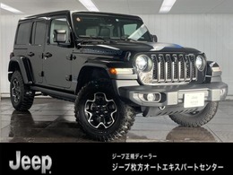 ジープ ラングラー アンリミテッド ルビコン 4xe 4WD ワンオーナー　レザーシート　シートヒータ