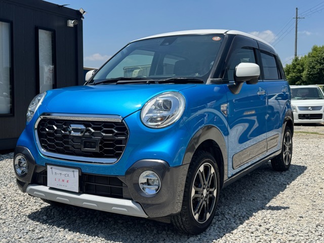 29年式、ダイハツキャスト入庫しました！走行距離110.400km☆ボディカラーはブルーツートンです。グレードはアクティバGSIII