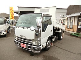 いすゞ エルフ 3.0 フルフラットロー ディーゼルターボ 固定柱無し・三方開