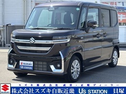 スズキ スペーシア 660 カスタム ハイブリッド GS レンタカーアップ/車検R8年3月/ナビTV/