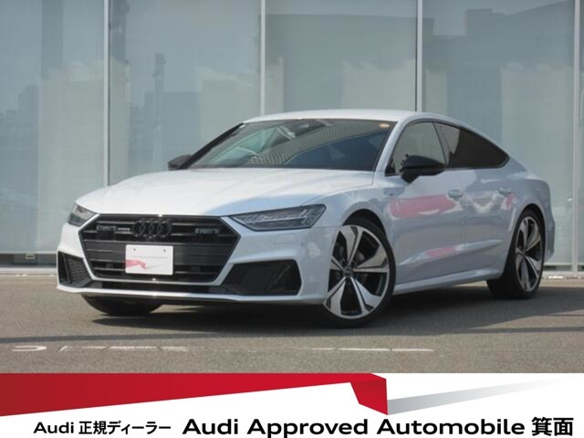弊社デモカー・21インチアルミ・テクノロジーパッケージ・ブラックスタイリング・ブラックエンブレム・バーチャルコックピットアダプティブクルーズコントロール・レーンキープ・サイドアシスト・マトリクスLED