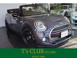 ミニ ミニコンバーチブル クーパーS DCT 禁煙車　LEDライト　純正HDDナビ　KW車高調