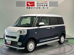 ダイハツ ムーヴキャンバス 660 ストライプス G 4WD 両側電動ドア 新車保障継承 バックカメラ