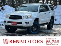 トヨタ ハイラックスサーフ 2.7 SSR-X 4WD リフトUP　新品タイヤ　社外ナビ　ウーハー