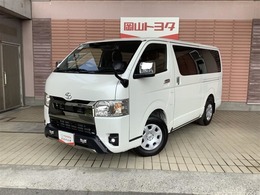 トヨタ ハイエースバン 2.8ダークプライムIIマルチロールトランスポーター タイプII ロング ディーゼルターボ トヨタ認定中古車・メモリ-ナビ・ワンセグT