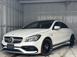 メルセデスAMG CLAクラス CLA 45 4マチック 4WD 1年距離無制限保証/パノラマSR/19AW/黒本革