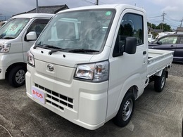 ダイハツ ハイゼットトラック 660 スタンダード スマートアシスト 非装着車 3方開 4WD 5MT・障害物センサー・エアコン・パワステ