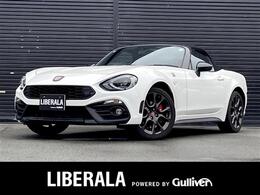 アバルト 124スパイダー 1.4 6MT レコモン コンビレザー 純ナビ Bカメラ
