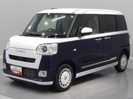 ダイハツ ムーヴキャンバス 660 ストライプス G 4WD LEDヘッドライト　両側パワースライドドア