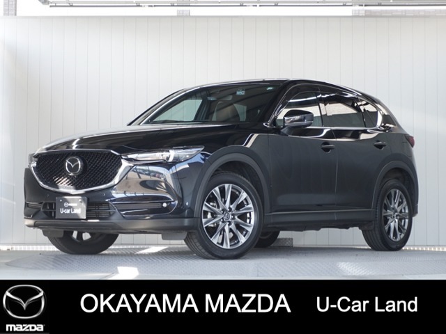【マツダ認定中古車】焦茶革シート、360°ビュー・モニター付きCX-5が入荷。