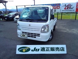 スズキ キャリイ 660 KCエアコン・パワステ 3方開 オートギヤシフト車 4WD オートマ　4WD　エアコン　パワステ