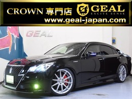 トヨタ クラウンアスリート ハイブリッド 2.5 S モデリスタエアロ　車高調　20インチAW　4