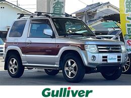三菱 パジェロミニ 660 エクシード 4WD ナビ/ドラレコ/TV/ETC/背タイヤ/純正アルミ