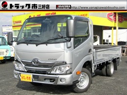 トヨタ ダイナ 2.8DT　1.5トン低床10尺平ボディー 衝突軽減ブレーキ　ナビTV　LED　AT車