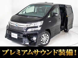 トヨタ ヴェルファイアハイブリッド 2.4 ZR Gエディション 4WD 禁煙車/点検記録簿16枚/サンルーフ/プレミ