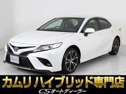 トヨタ カムリ 2.5 WS レザーパッケージ 1オーナー/黒革/前車追従/クリソナ/BSM