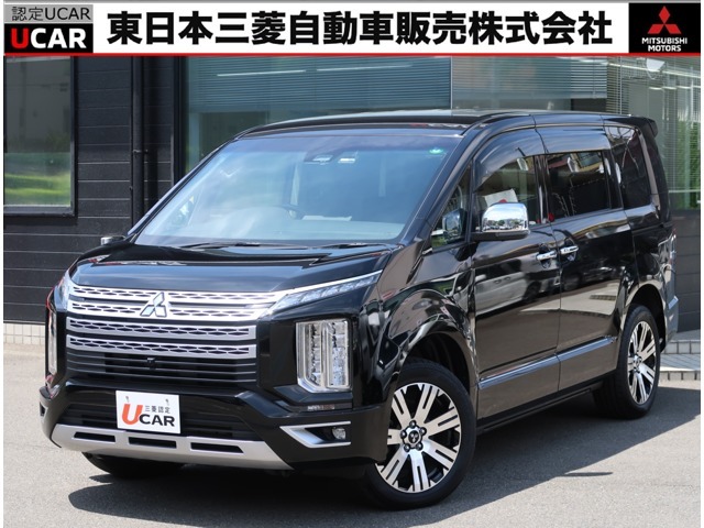 デリカD5　P8人乗り　令和3年式　ワンオーナー車禁煙車