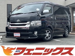 トヨタ レジアスエース 2.7 スーパーGL ダークプライム ワイド ミドルルーフ ロングボディ 4WD 禁煙車モデリスタエアロ純正SDナビETC